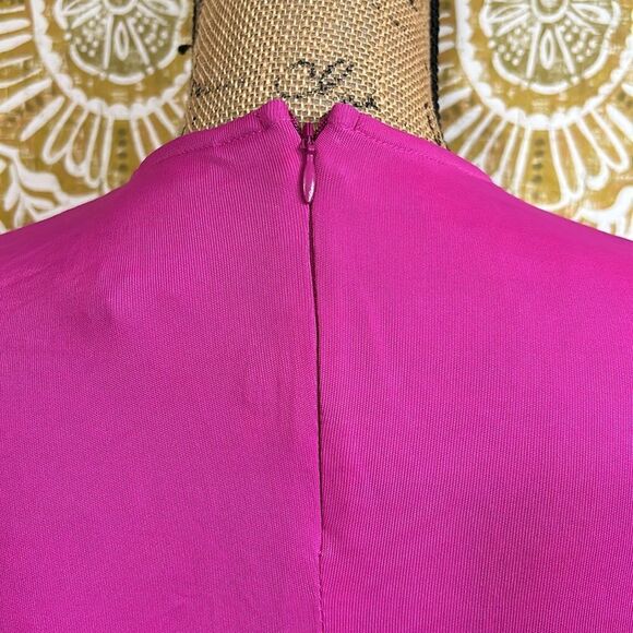 NWT FARM Rio Twist Detail Cutout Viscose Long Sleeve Bodysuit in Pink size M - Picture 11 of 14